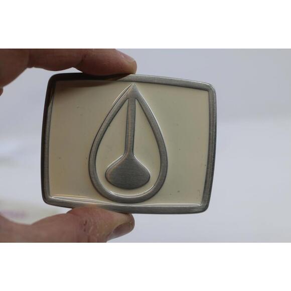 Nixon Accessories - Nixon Metal Belt Buckle – Cream Inlay – Streetwear Accessory